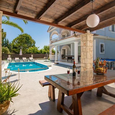 Luxury Villa Vanato & Pool Koukounariá Dış mekan fotoğraf