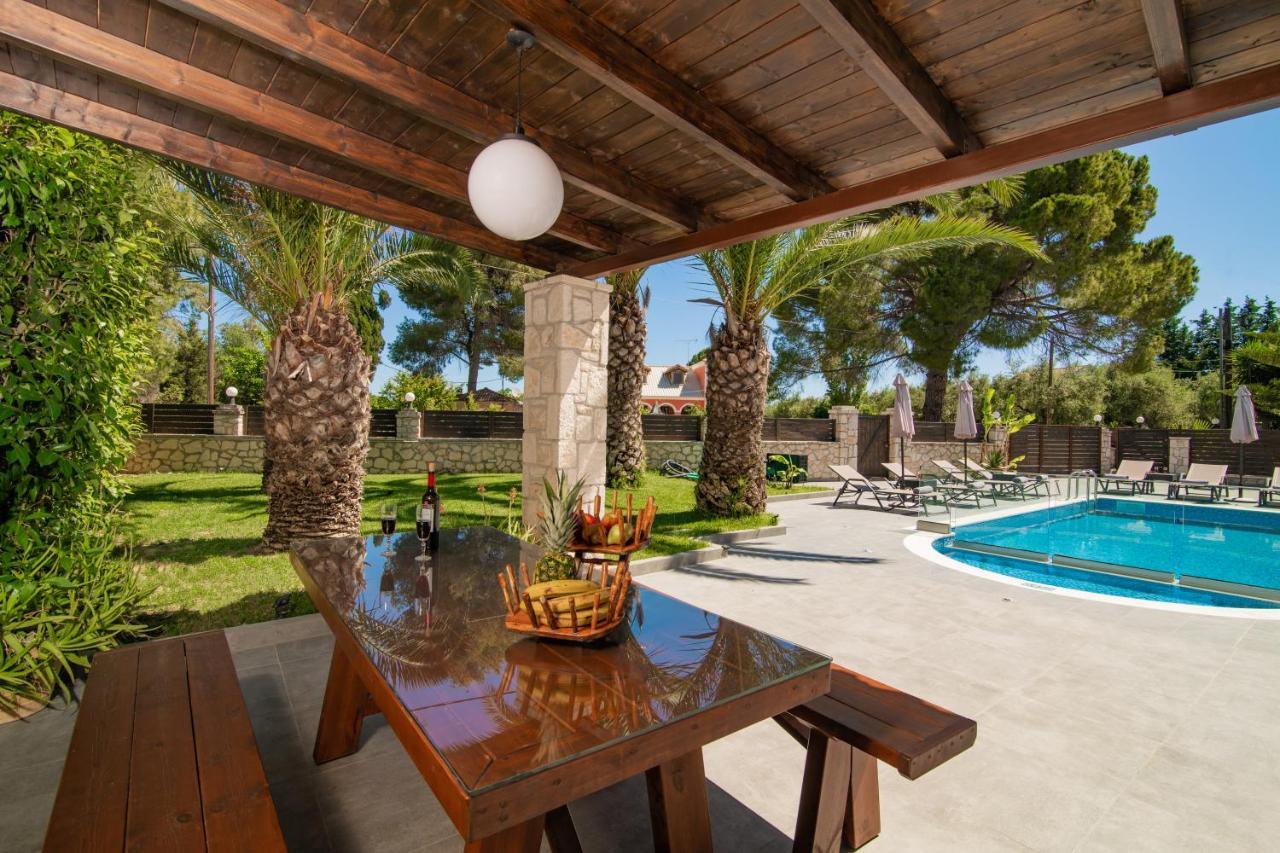 Luxury Villa Vanato & Pool Koukounariá Dış mekan fotoğraf