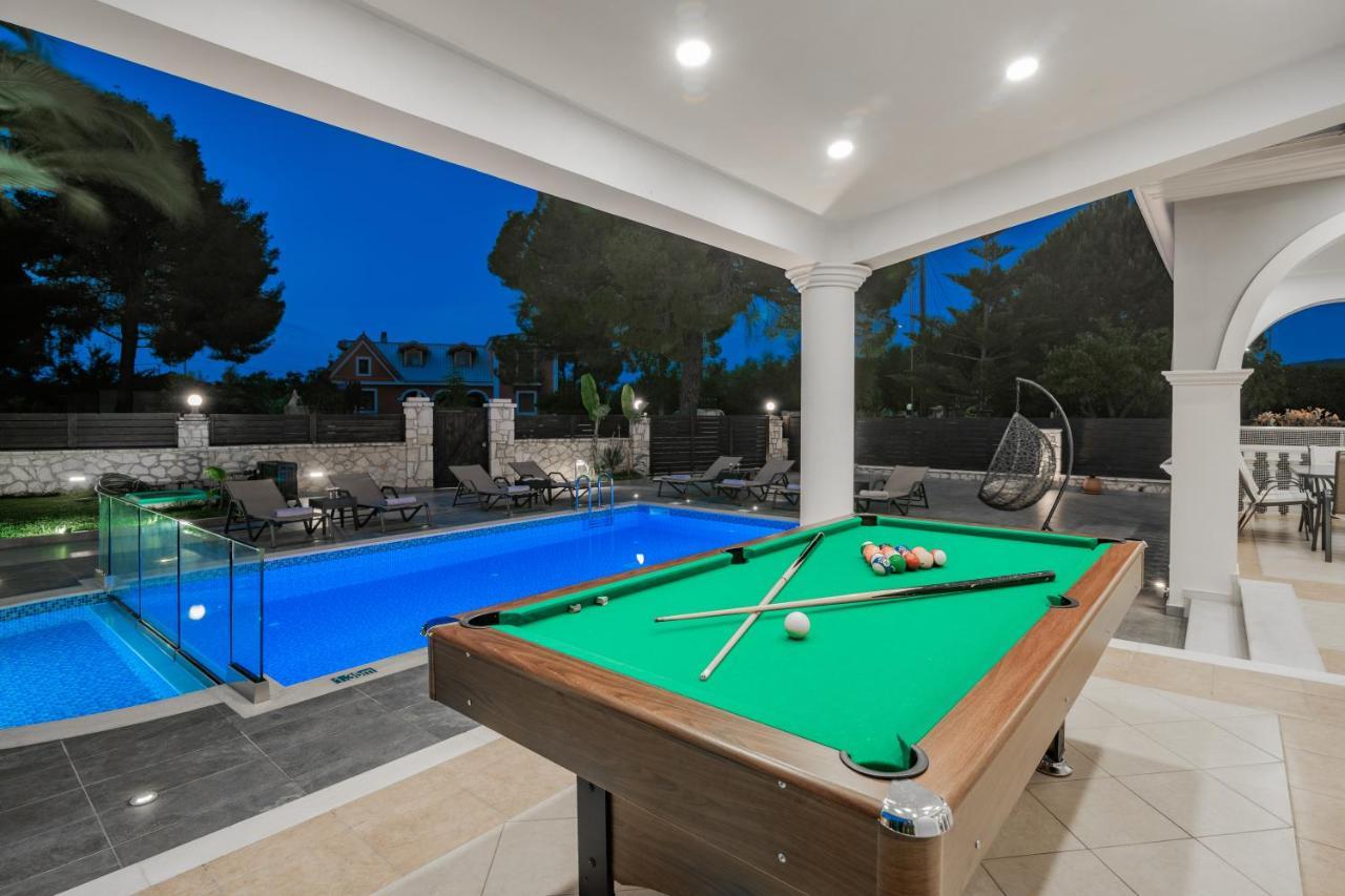 Luxury Villa Vanato & Pool Koukounariá Dış mekan fotoğraf