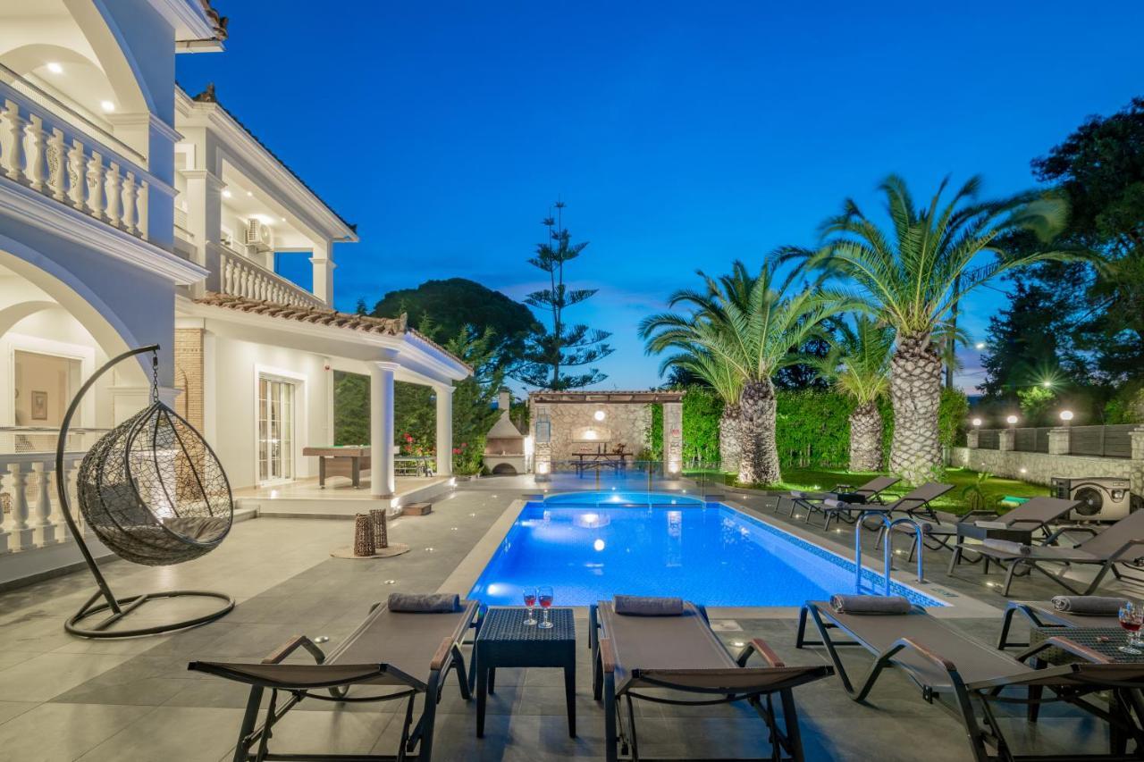 Luxury Villa Vanato & Pool Koukounariá Dış mekan fotoğraf